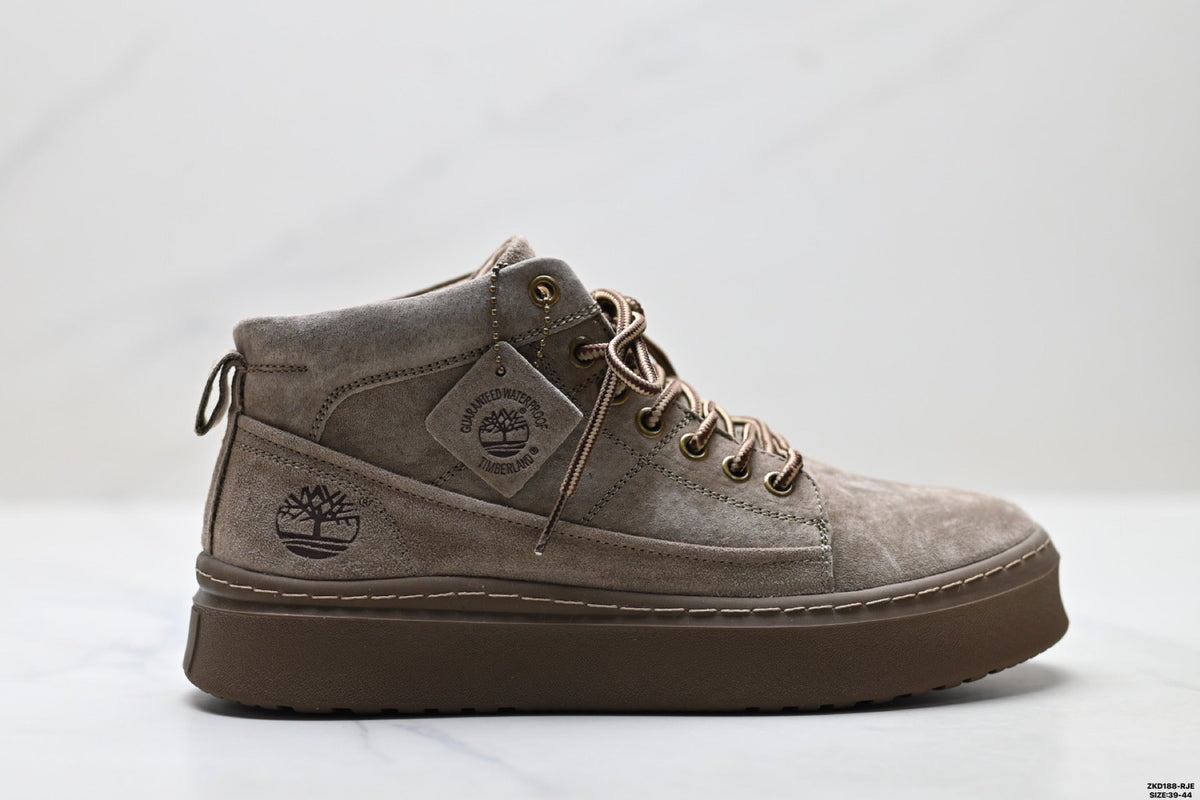 Timberland Gray High-Top Sneaker Boot