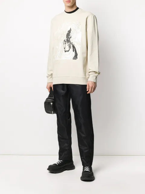 1017 ALYX 9SM abstract-print perforated sweatshirt