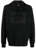 Diesel logo-patch hoodie