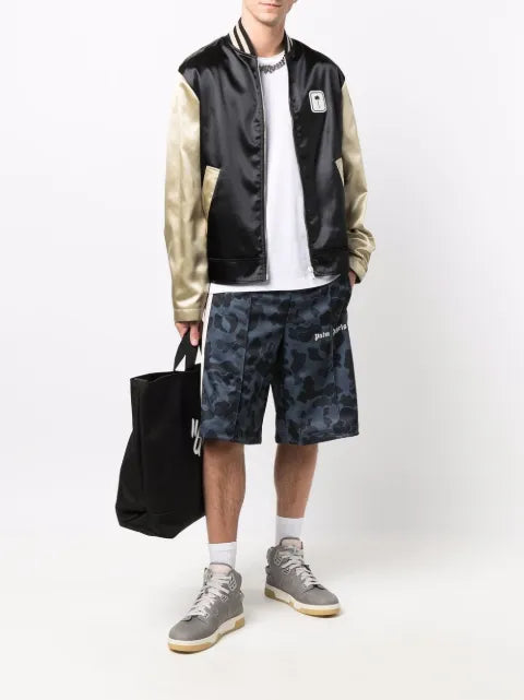 Palm Angels PXP colour-block bomber jacket