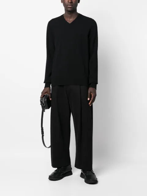 Comme Des Garçons Shirt V-neck knitted jumper