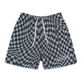 Black WAVY MA SWIM TRUNK