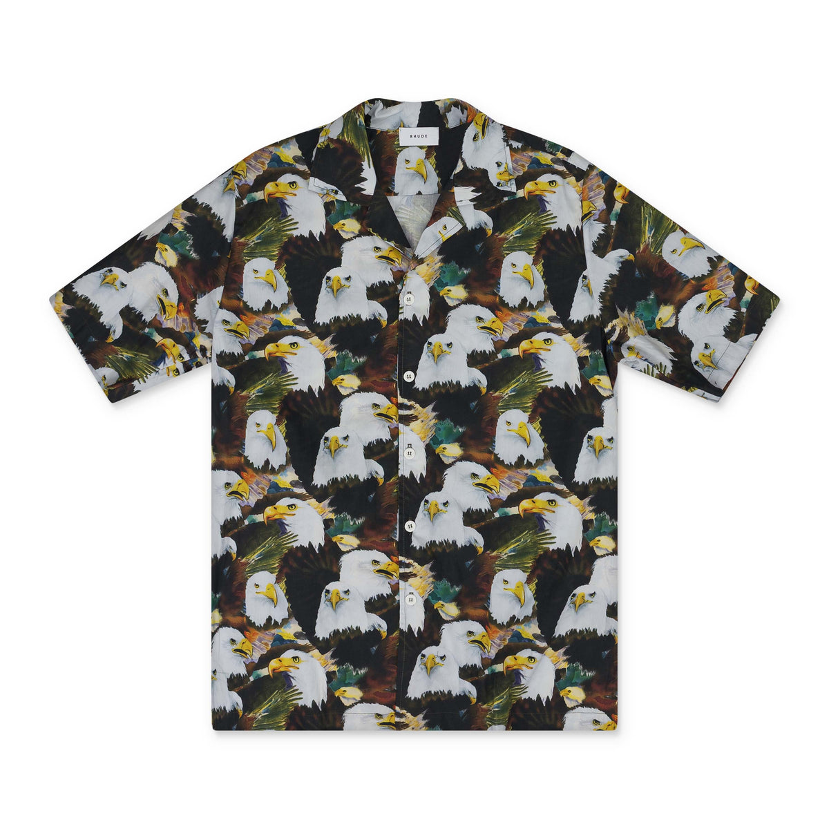 Multicolor Truck Stop American Eagle Button Up
