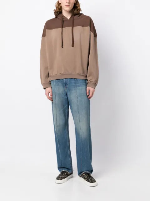 GUESS USA embroidered-logo cotton hoodie