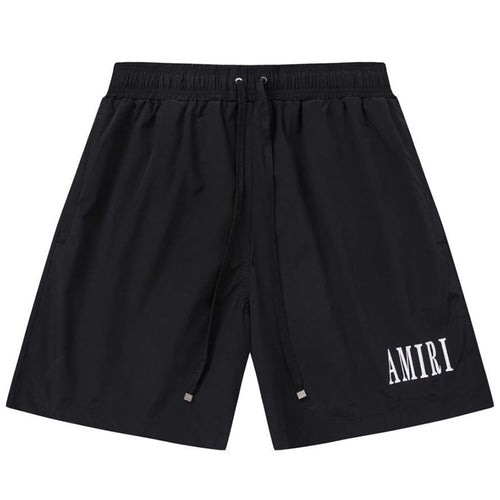 AMIRI Logo-Print Swim Shorts