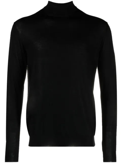 Malo mock-neck sweater