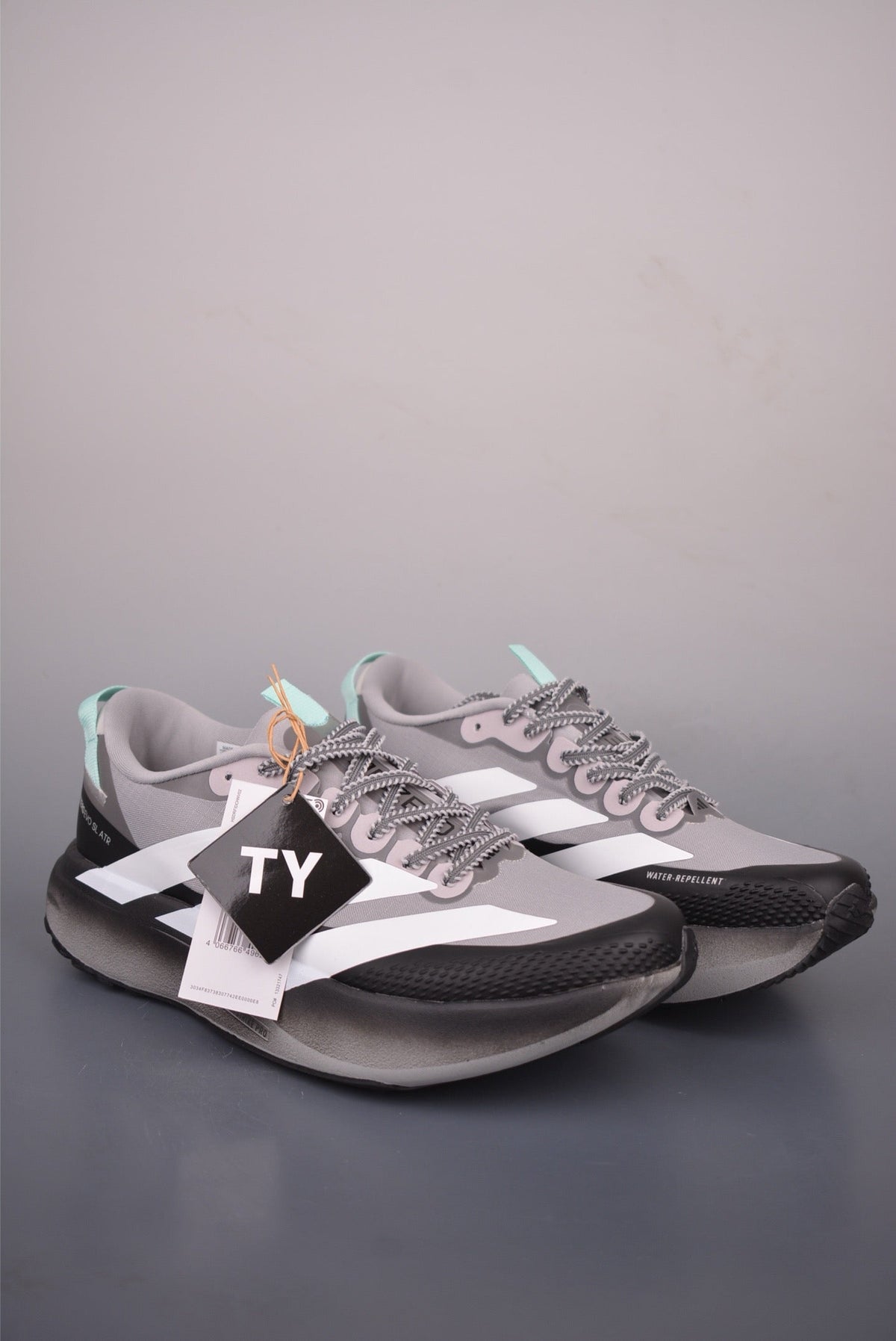 Adidas  Unisex Running Shoes - 2 Colorways incl. Grey/White & Navy/Purple