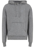 Maison Margiela pouch-pocket knitted drawstring hoodie