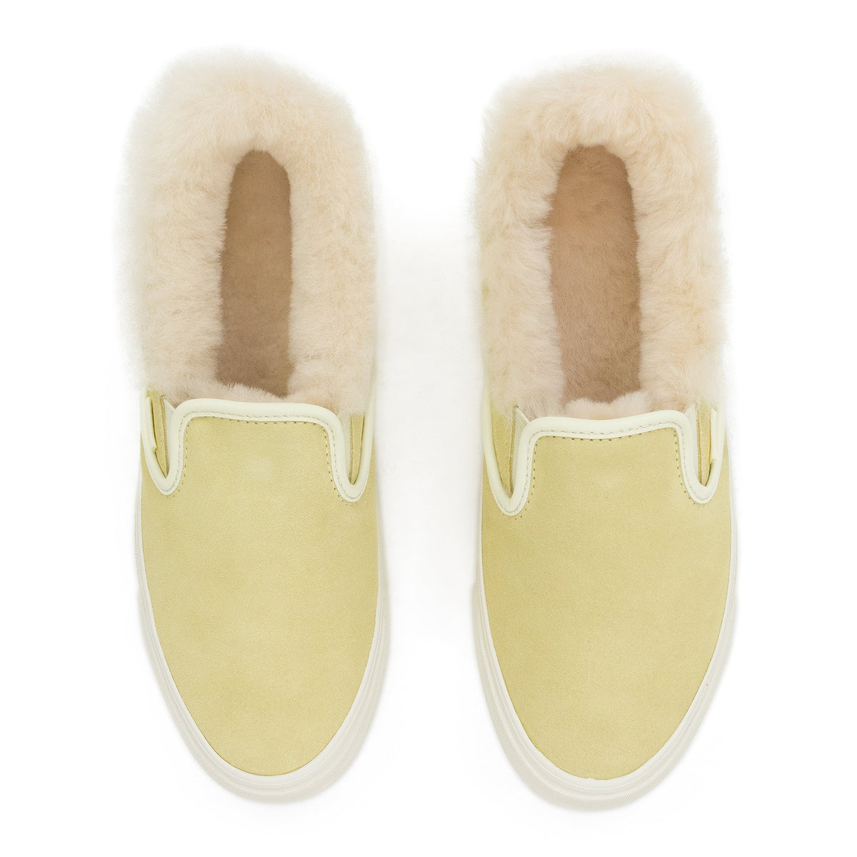 BEIGE V-OG CLASSIC SLIP-ON LX SNEAKERS