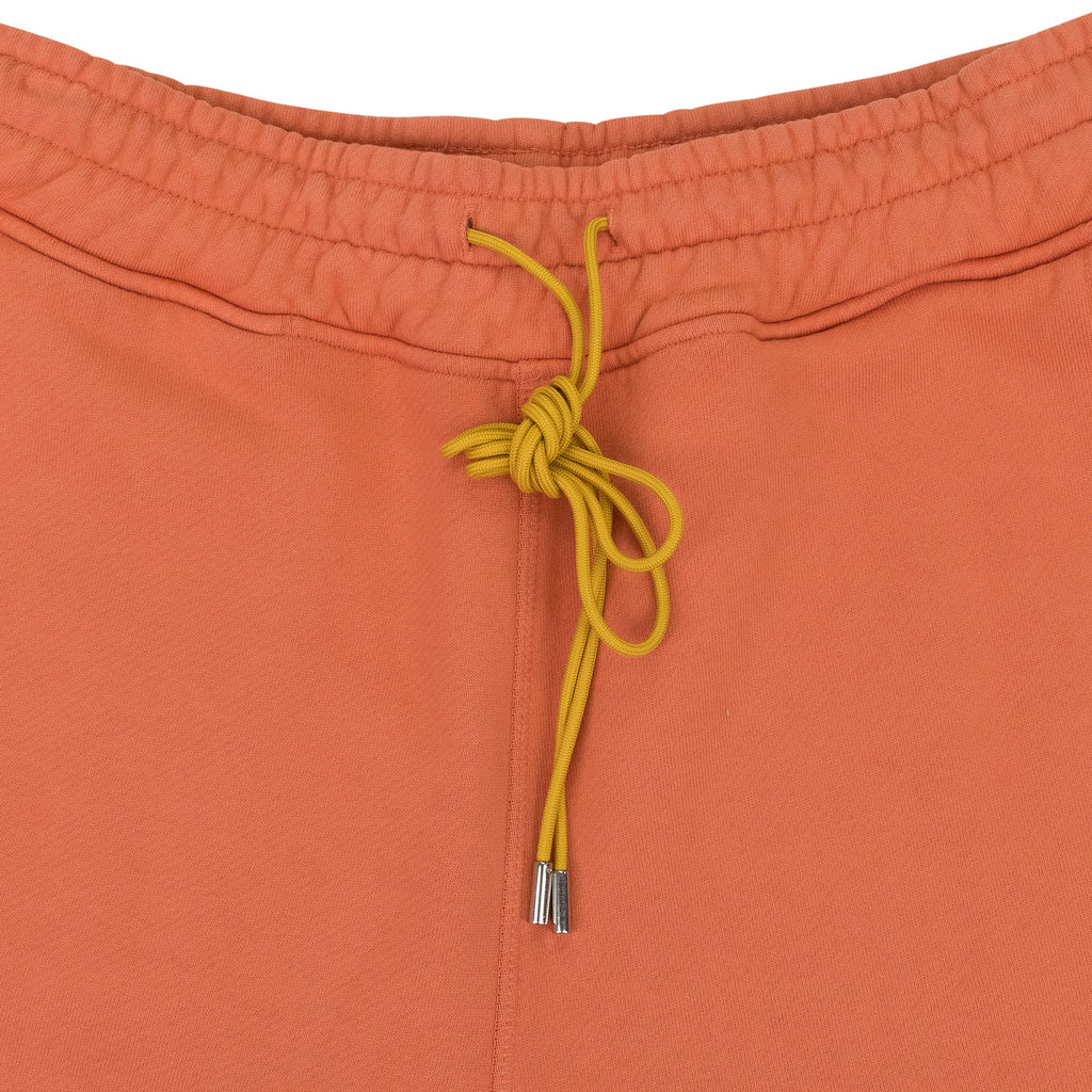 ORANGE SCRIPT LOGO SHORTS
