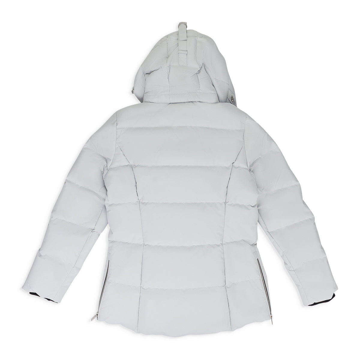 GREY W CLOUD 3Q SH PUFFER JACKET