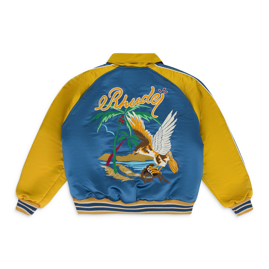 BLUE PALM EAGLES SOUVENIER BOMBER