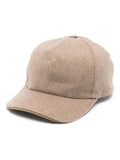 Sease cashmere baseball cap with panels
