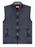 Diesel J-Erb denim-effect sleeveless gilet