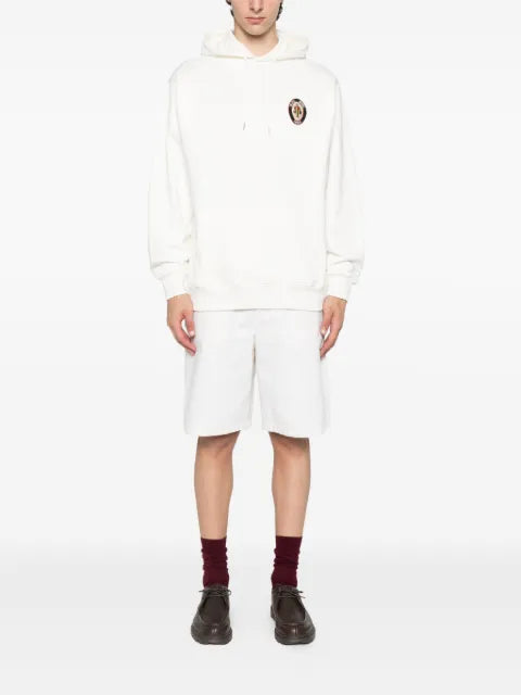 Drôle De Monsieur Le Groom embroidered logo hoodie