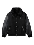 A BATHING APE® bomber jacket with collar trim
