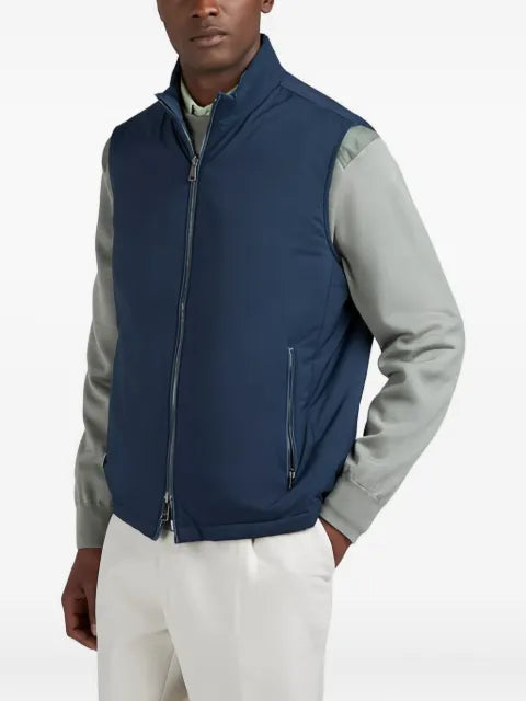 Paul & Shark reversible padded vest