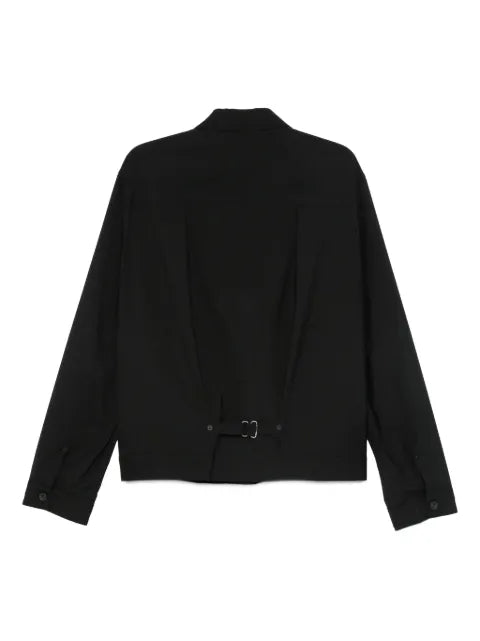 sacai button-fastening shirt jacket
