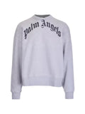 Palm Angels logo-print sweatshirt