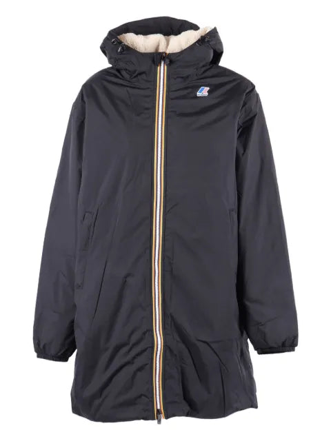K-Way hooded zip-fastening jacket