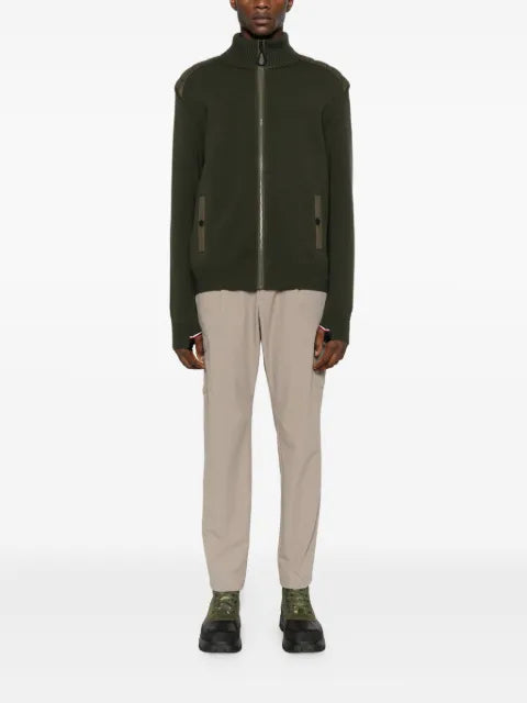 Moncler Grenoble zip-up sweater