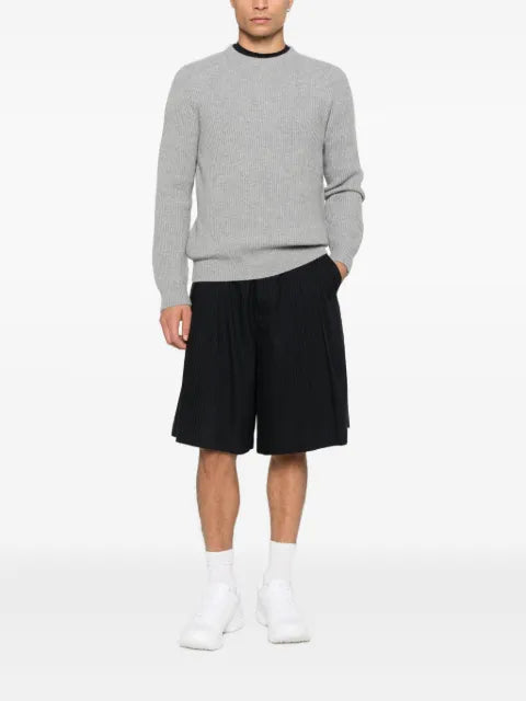 MC2 Saint Barth ribbed marine wool knitwear
