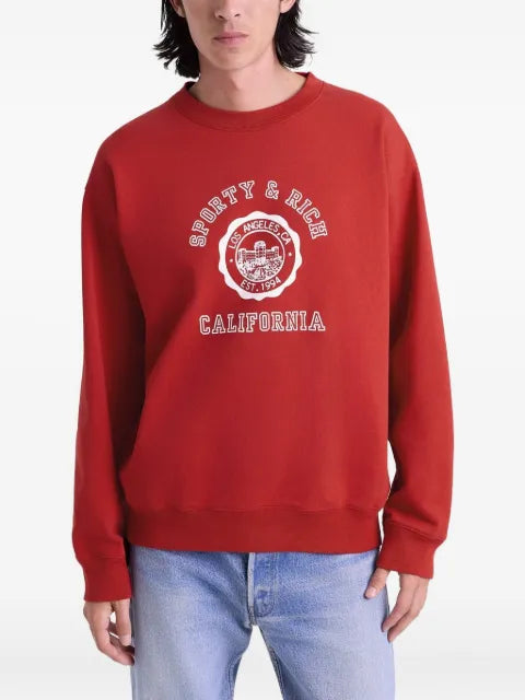 Sporty & Rich graphic print sweatshirt