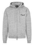 DSQUARED2 signature relax fit zipped hoodie