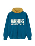 FEAR OF GOD ESSENTIALS x NBA Golden State Warriors colourblock hoodie