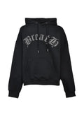 BREATH embellished hooded hoodie