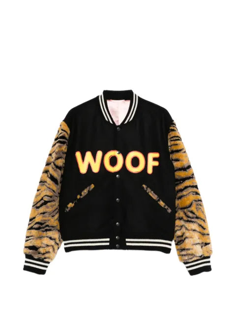 Kenzo tiger-print logo jacket