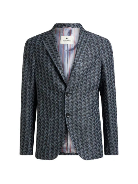 ETRO geometric-pattern jacket
