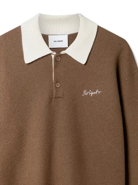 Axel Arigato Sonny polo-collar sweater