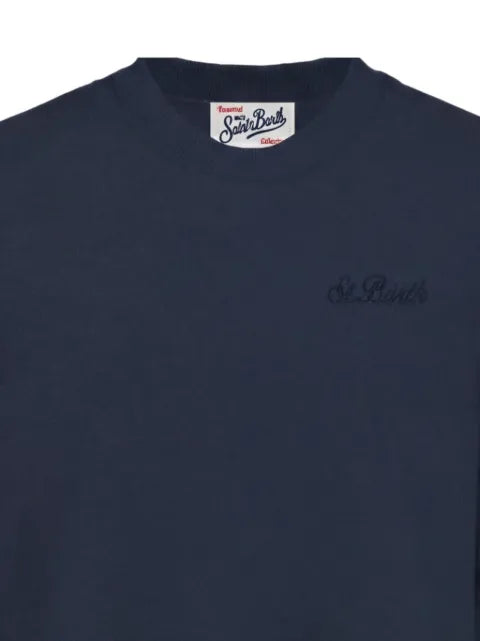 MC2 Saint Barth Ponza logo-embroidered sweatshirt
