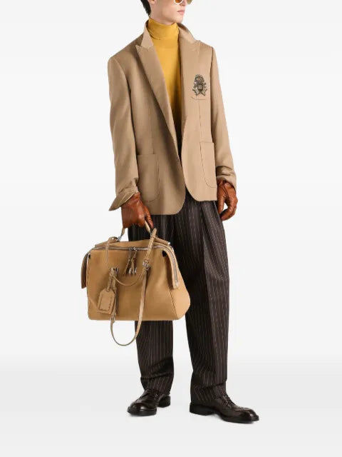Dolce & Gabbana Portofino single-breasted cashmere jacket