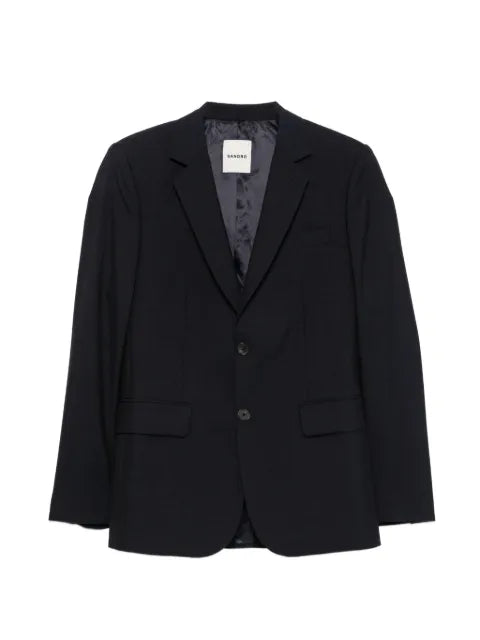 SANDRO virgin wool suit jacket