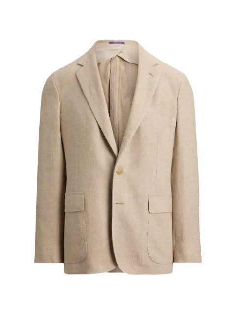 Ralph Lauren Purple Label Hadley herringbone blazer