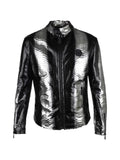 Philipp Plein jacket in python leather