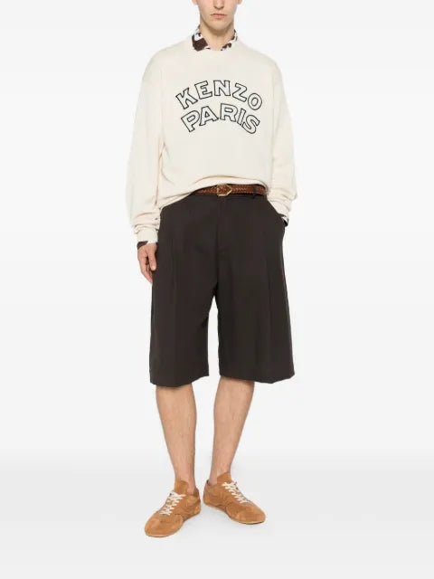 Kenzo logo-embroidered sweater