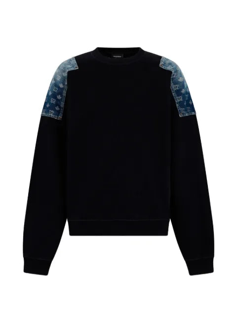 DSQUARED2 D2 monogram cool fit crewneck sweatshirt