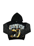 Mixed Emotion Archer rhinestone-embellished hoodie