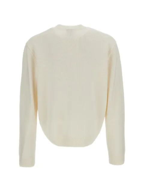 Casablanca graphic-jacquard wool sweater