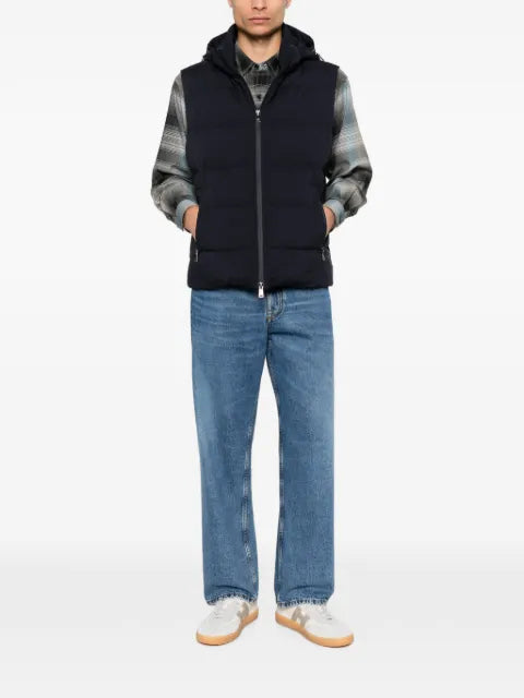 Paul & Shark zip-fastening hooded gilet
