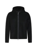 Laminar hooded zip-up jacket