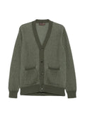 Filippo De Laurentiis ribbed-knit front-pocket cardigan