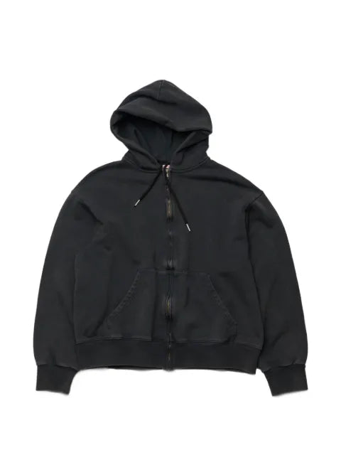 Stockholm Surfboard Club logo-print zip-up hoodie