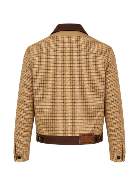 Andersson Bell check-pattern tweed jacket
