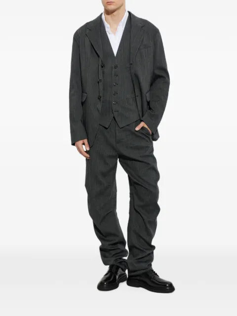DSQUARED2 Osaka herringbone-pattern notch-lapels blazer