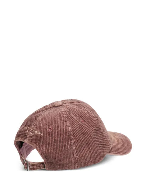 Wooyoungmi corduroy baseball cap with Logo