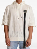 Dolce & Gabbana embroidered short-sleeve hoodie
